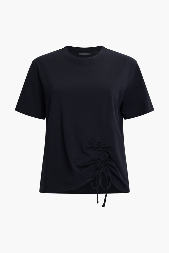 French Connection Ruched 081 Black Taglia: S | Maglie Sportivi Outlet | Donna | Nero