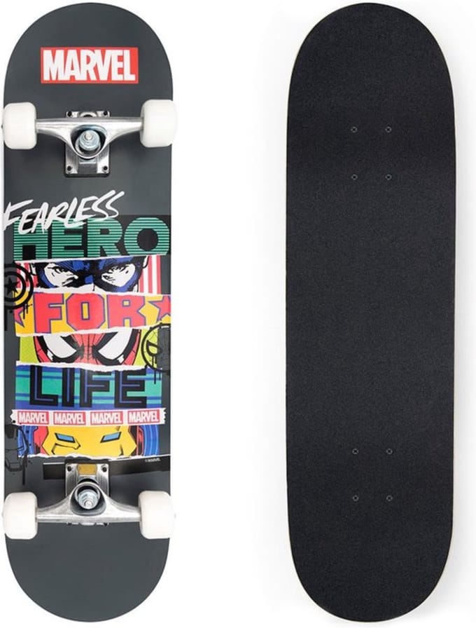 MARVEL DC Avengers Houten Skateboard - voor Kinderen en Jongens