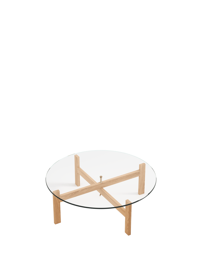 Moebe - Salontafel rond - naturel - beige
