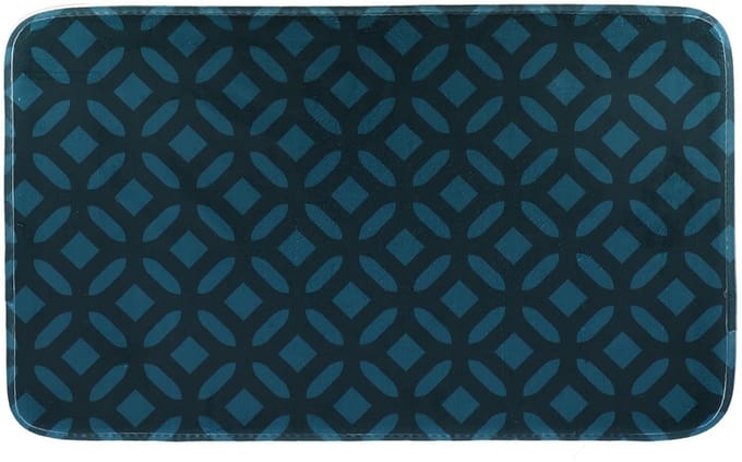 Badmat Design Fantasie - Groen - Antislip - Microfiber - 75 x 45 cm