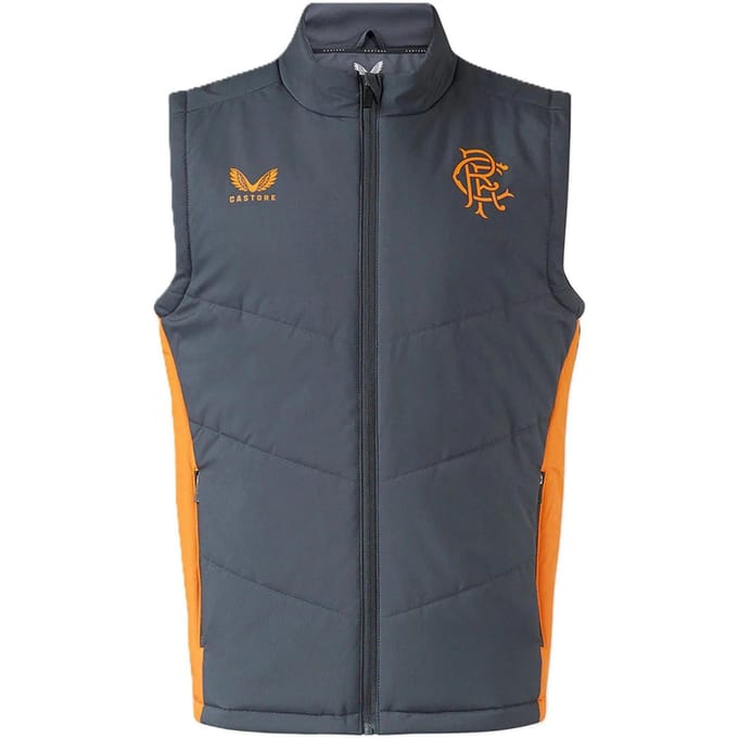 Castore Heren Rangers FC Gilet (Ware Rode)
