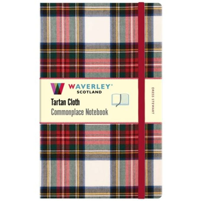 Waverley Commonplace Notebooks: Dress Stewart Large Notebook - Waverley Scotland
