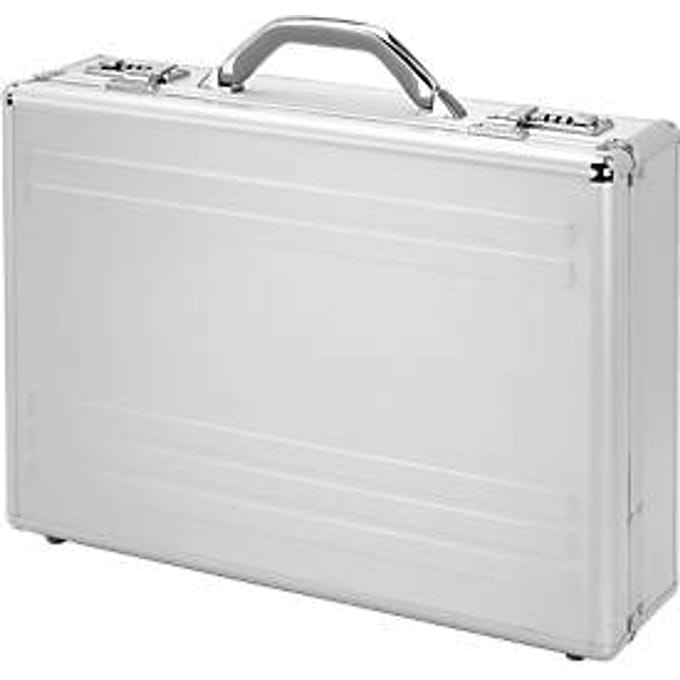 Alumaxx laptopkoffer - Kronos - aluminium - zilver - JU-45131