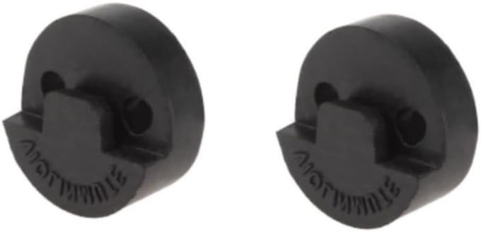 Set van 2 Geluidsabsorberende Rubberen Dempers voor Viool, Oefendemper voor Viool, Ideaal voor Training en Rust