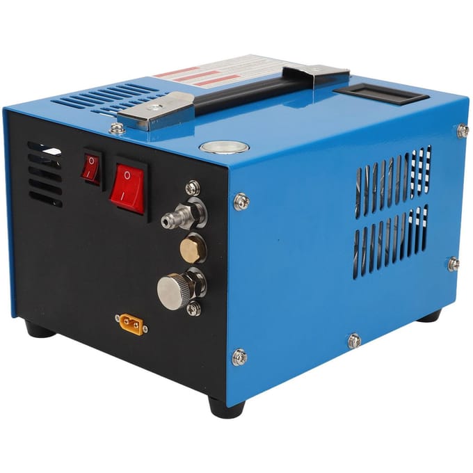 PCP Luchtcompressor Draagbaar Hoog Vermogen Spanning Auto Uit Ventilator Koeling PCP Compressor met Transformator