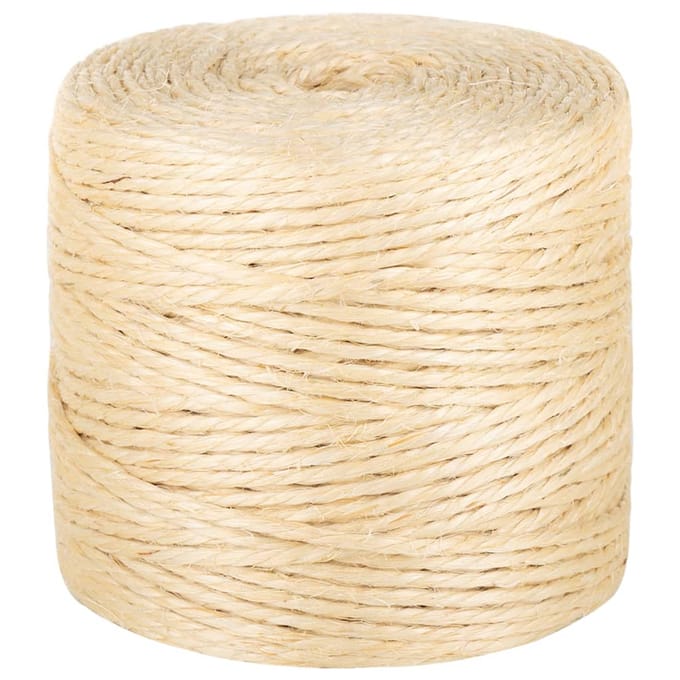 vidaXL - Touw - 4 - mm - 100 - m - 100% - sisal