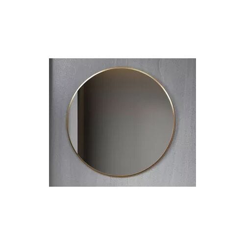 Bella Mirror - Badkamerspiegel - Spiegel Rond - 80 cm - Met gouden frame