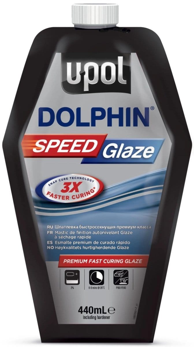 U-POL DOLPHIN Speed Glaze 2K Afwerkingsplamuur 440ml