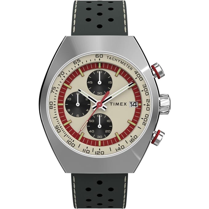 Timex Trend Legacy TW2W93400 Horloge - Leer - Bruin - Ø 42 mm
