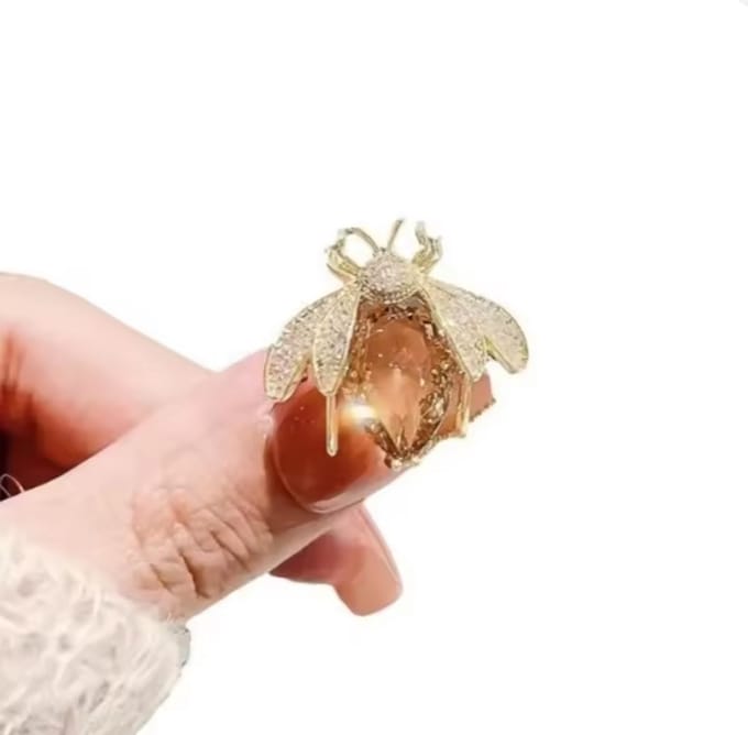 Actie4you® - Bijen Broche - Goudkleurig - Broches - Bruiloft - Dames Sieraden – Speld