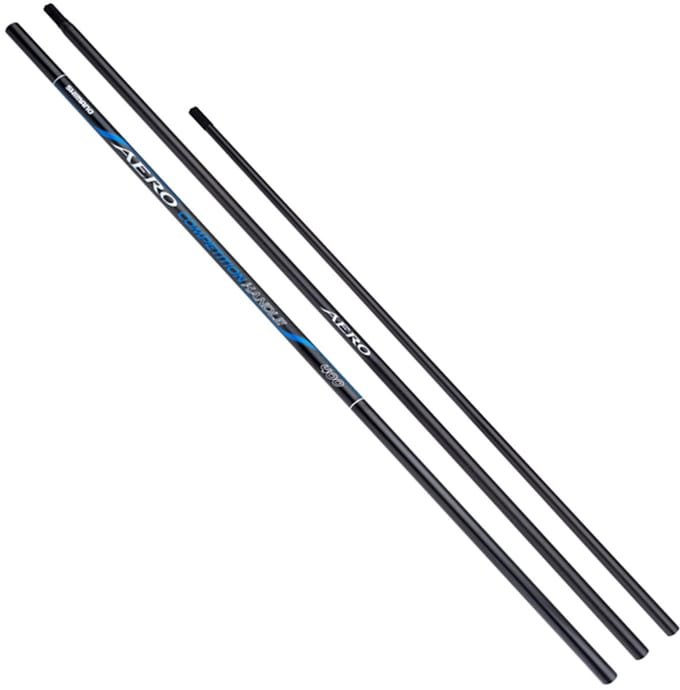 Shimano Landing Net Handle Aero Comp 4m Zwart 4m - Aanbieding