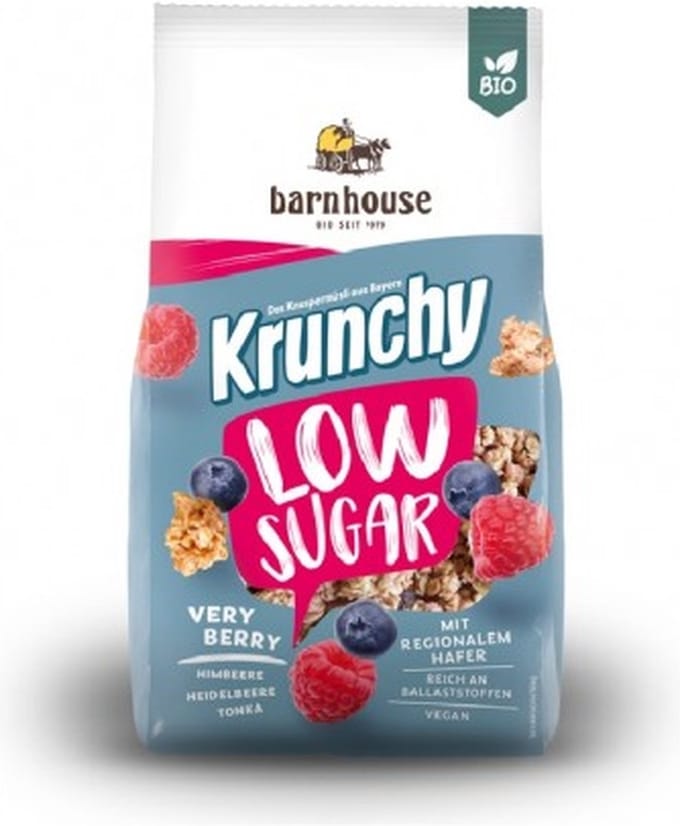 Barnhouse Muesli Very Berry Low Sugar Krunchy (375 gr)