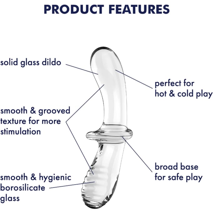 Satisfyer 'Double Crystal', 20 cm