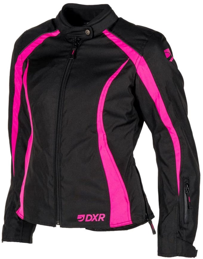 DXR Motorjas - Mandala - Zwart/Fushia - 38