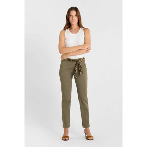 Slim fit broeken Le Temps des Cerises KRISTIN rechte broek