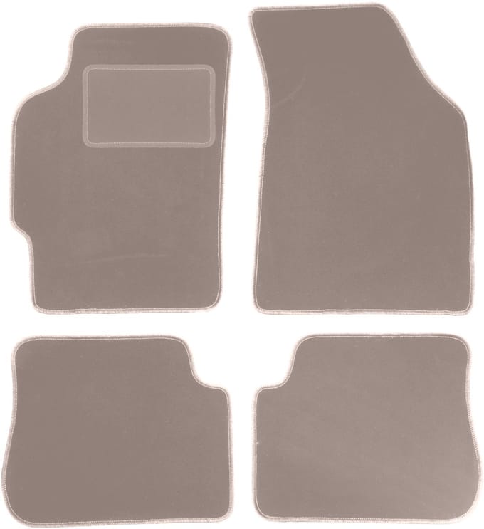 Beige veloursmatten voor: Kia Shuma sedan (1997-2004)