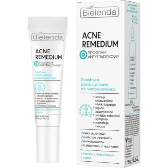 Bielenda Acne Spot Remedy Zinc Paste for Imperfections 15 g
