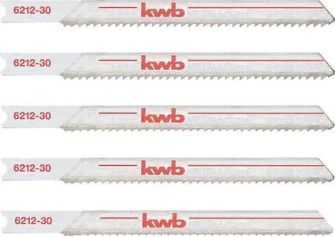 KWB decoupeerzaagblad - U schacht - Bi Metaal - Middel - Metaal en hout - Professional - 5 stuks