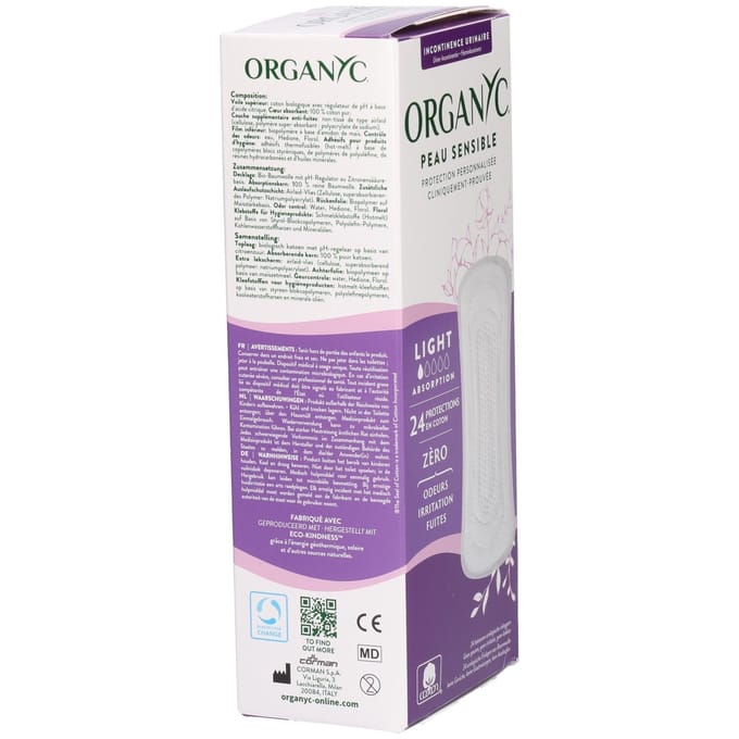 Organyc Light 24 Ultra-Fine Organic Inlegkruisjes