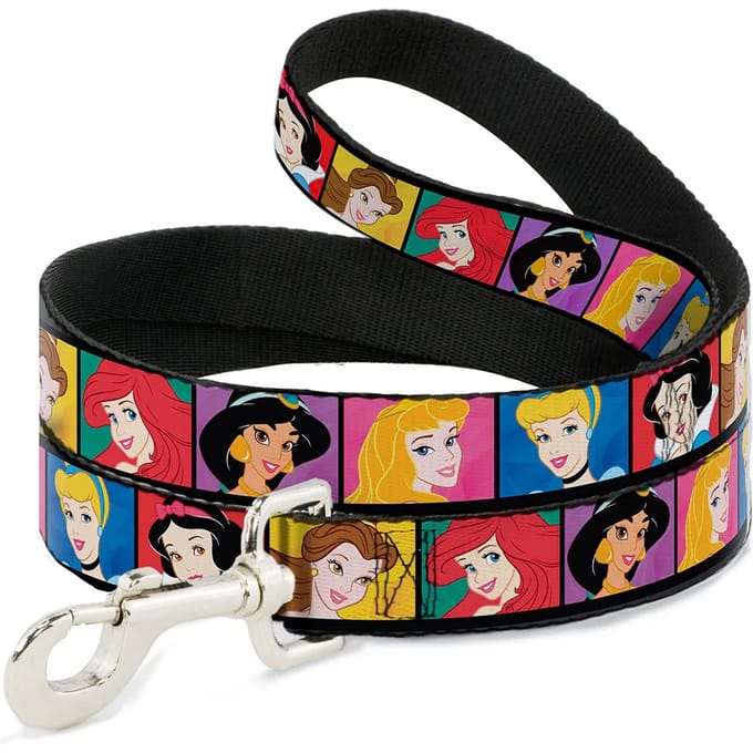 Buckle-Down Disney Princess Dog Leash - Multi