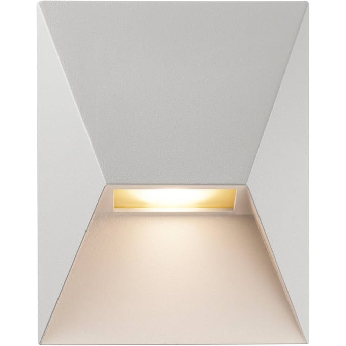 Nordlux Pontio 15 buitenwandlamp, breedte 15 cm, wit