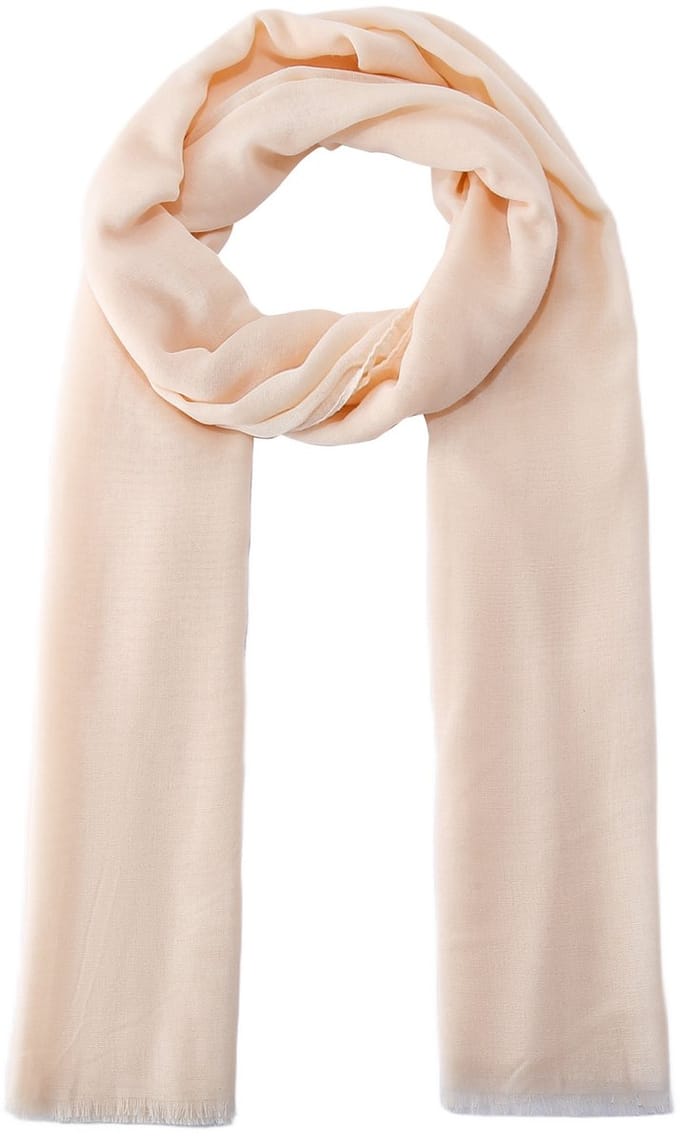 Emilie scarves - sjaal - vanille - basic sjaal - omslagdoek - lang - 200X90CM - viscose
