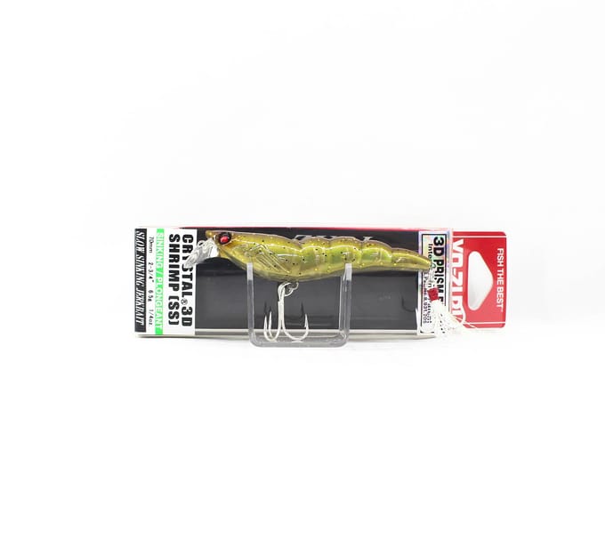Yo Zuri 3D Crystal Shrimp 70 mm zinkend kunstaas R1161-NPGF (2554) gray