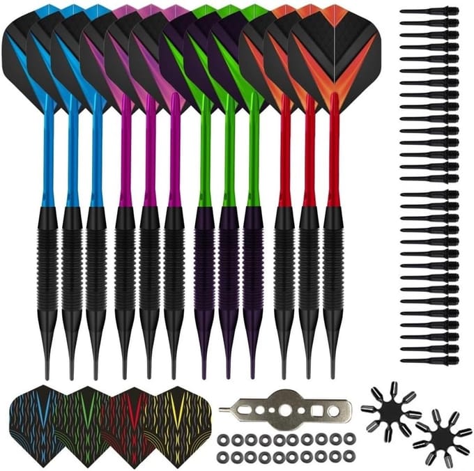 Dart Set - Plastic Darts - Elektronisch Bord - Compleet Met Accessoires - 19 Gram