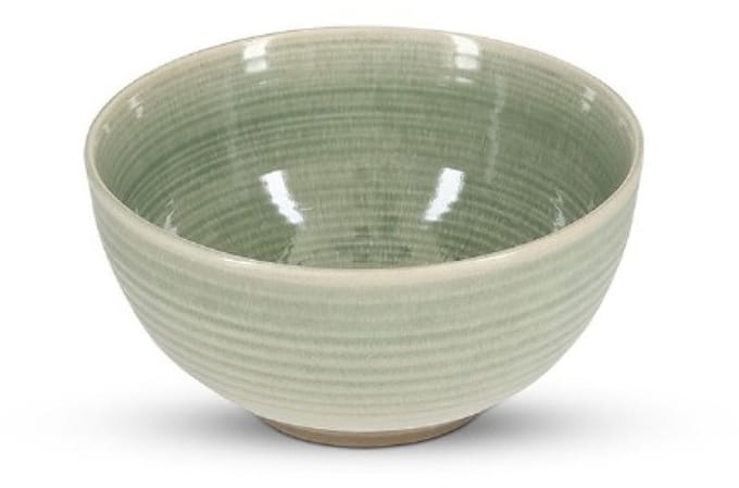 Salt & Pepper Kom 18xH9cm groen Cameo (Set van 2)