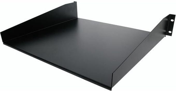StarTech Standaard Universele Plank Serverrack Zwart