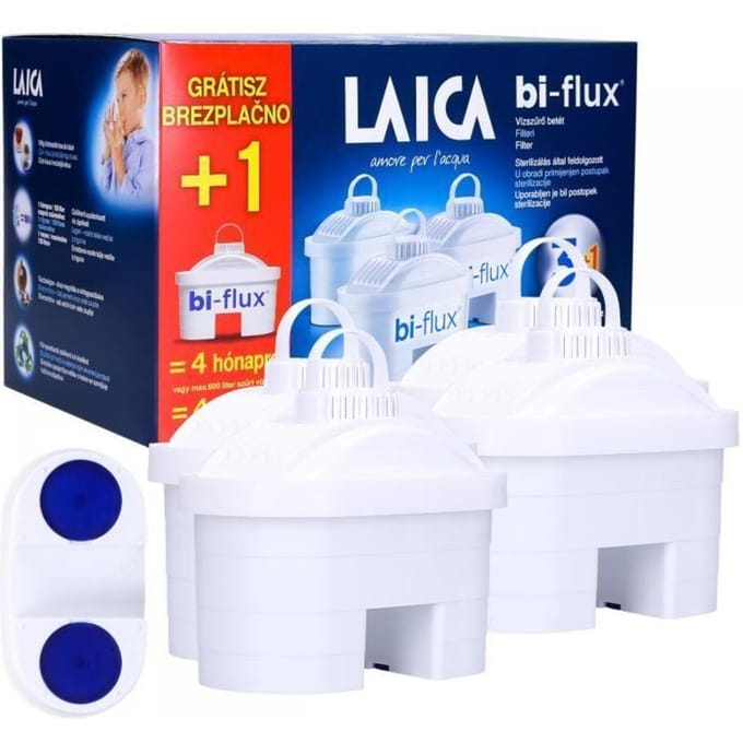 Filter voor LAICA Filterkan 3+1 - LAICA - Wit - 4 stuks