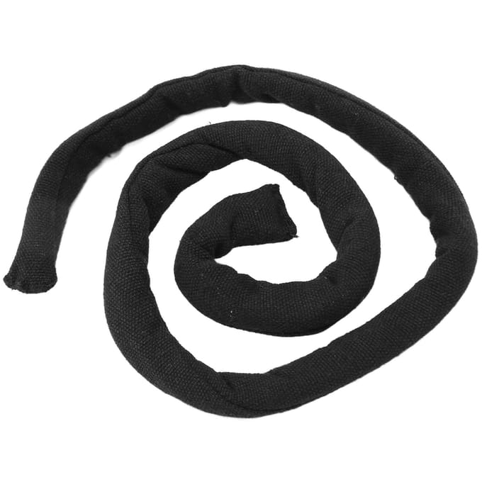 Élastiques à cheveux en spirale pliables pour dreadlocks longs et épais, noir pur black