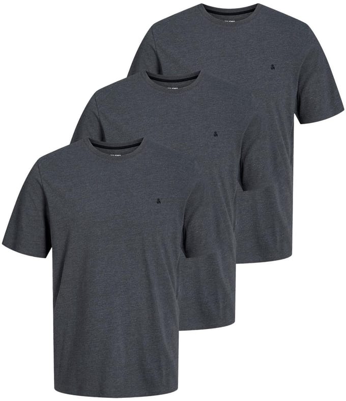 Jack & Jones Heren t-shirt 3 pack Essentials