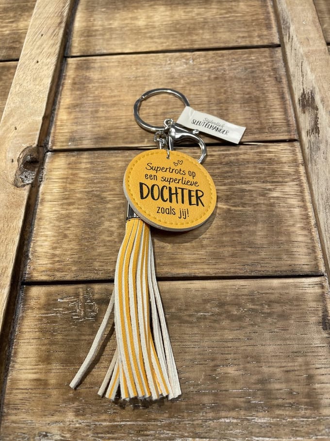 Sleutelhanger /Tashanger +Tassel / Kwast Dochter