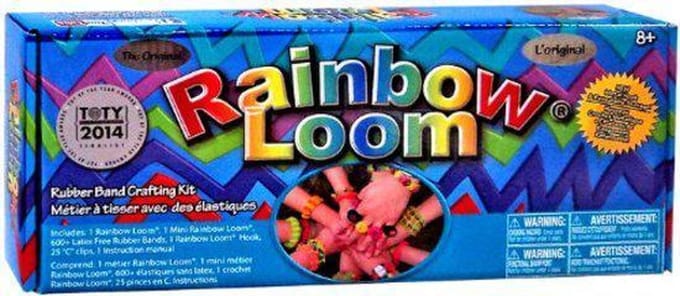 De originele Rainboom Loom starterset met stalen haaknaald!