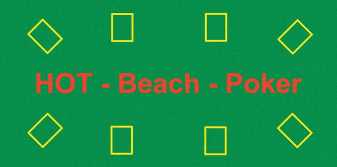 Poker Beach Badlaken groen 140x70 cm