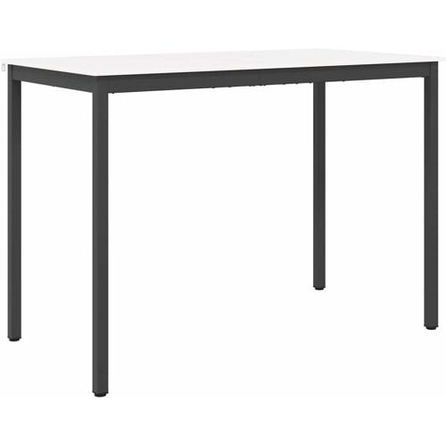 vidaXL - Bartafel - Wit - 150 - x - 80 - x - 105 - cm - Massief - grenenhout