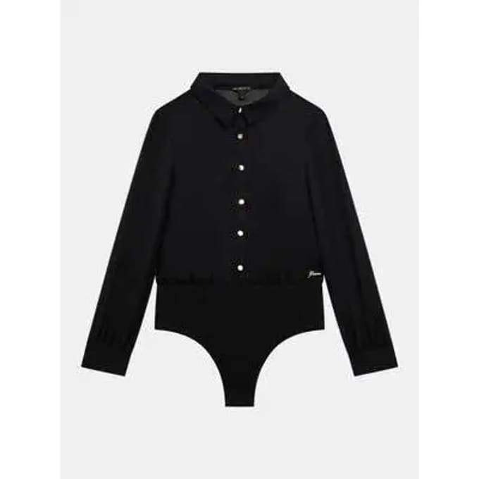 Langarm bodyshirt voor meisjes Guess Chiffon