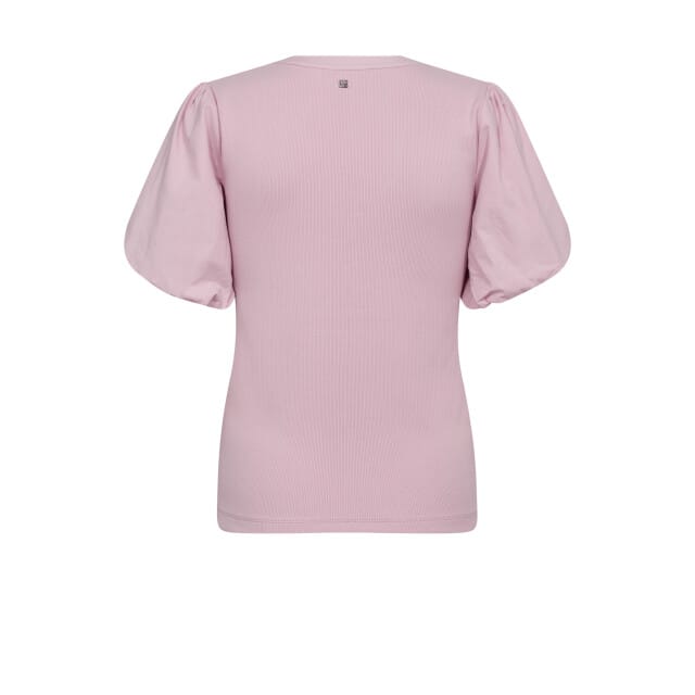 Mos Mosh 179020 247 mosmosh mmjada v-ss puff tee fragrant lilac