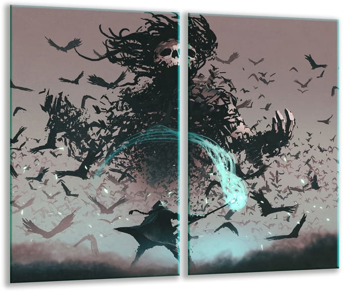 TMK ArtDeko - Snijplank - Glas - 30x52 cm - Inductie