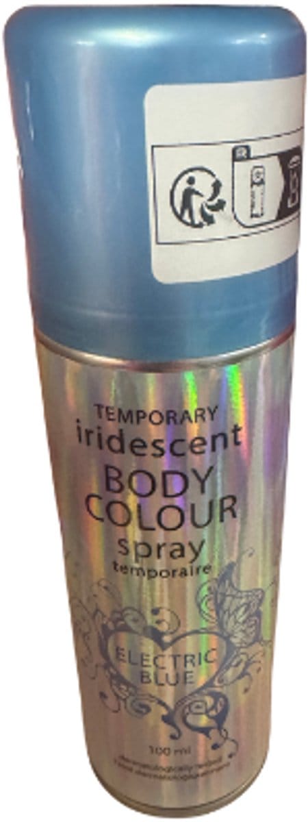 Haarspray Blauw 125 ml , iridescent