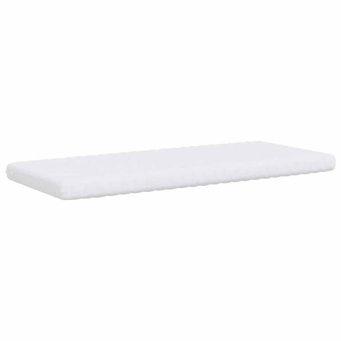 vidaXL - Schuimmatras - 7 - zones - hardheid - 20 - ILD - 90x210 - cm - wit