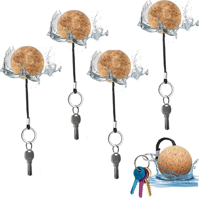 Solidchoice - Set van 4 Drijvende Sleutelhangers voor Boating