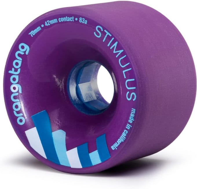 Longboard Wielen 70mm 83a Freeride Grip en Slide