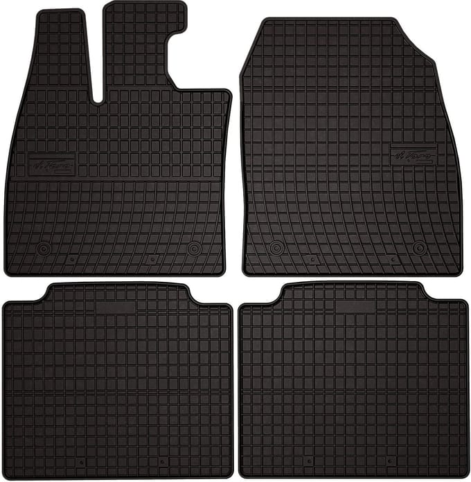 Wielganizator SolidPRO Serie - Rubberen Automatten - Lexus RZ Crossover - Zwart - Op Maat