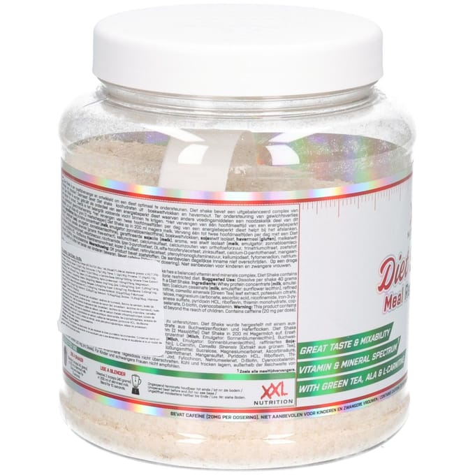 XXL Nutrition - Diet Shake - Vanille - Maaltijdvervanger - 480 g