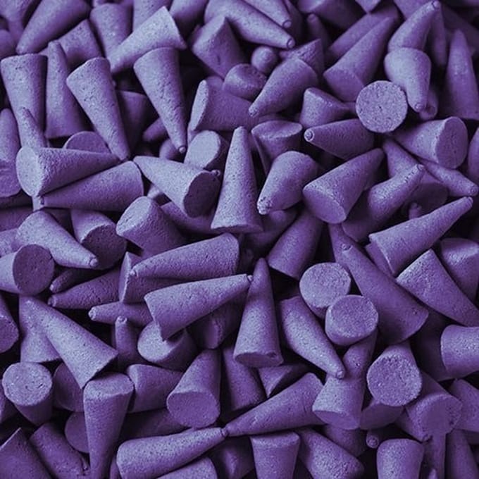 Bulk Wierookkegels - Violet