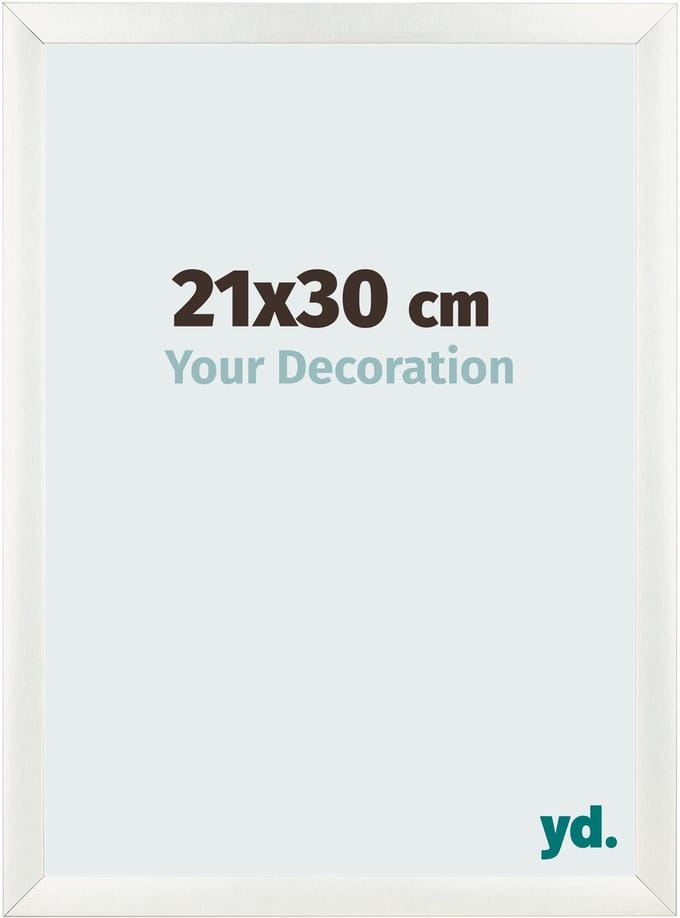 Your Decoration - Fotolijst 21x30 cm - MDF - Wit Geveegd - Pisa