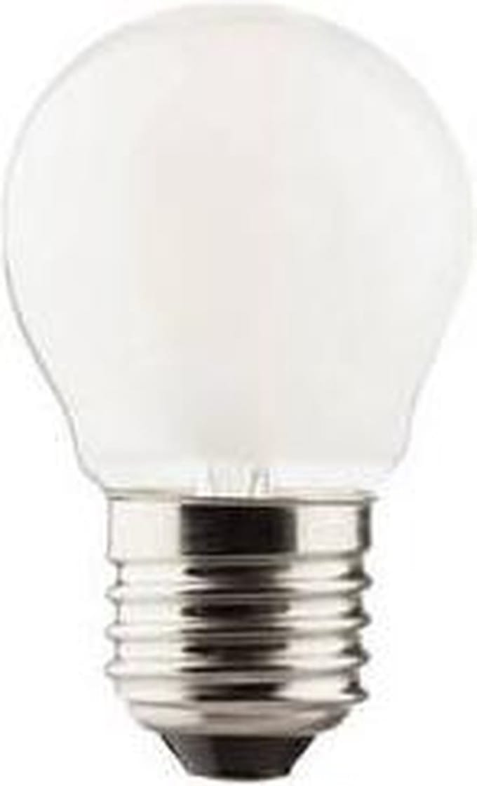 Müller-Licht LED (monochrome) EEC A++ (A++ - E) E27 Droplet 4.5 W = 40 W Warm white (Ø x L) 45 mm x 80 mm Filament 1 pc(s)