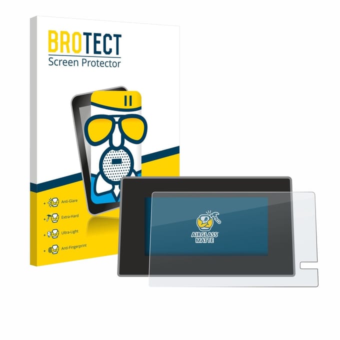 BROTECT - Screenprotector voor Renault Trafic 2021 Easy Link 8" - Folie Beschermfolie Beschermglas matte